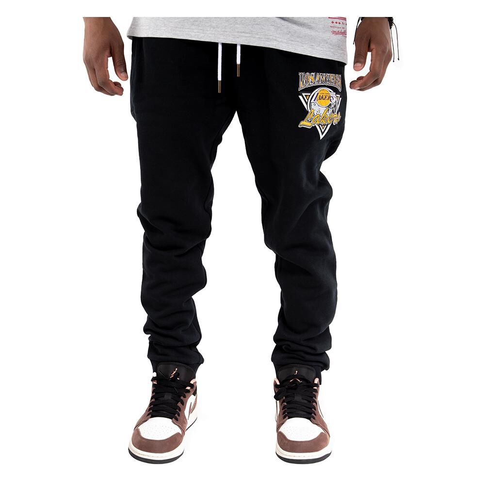 Pantalón De Buzo Hombre L.a. Lakers Mitchell And Ness image number 1.0