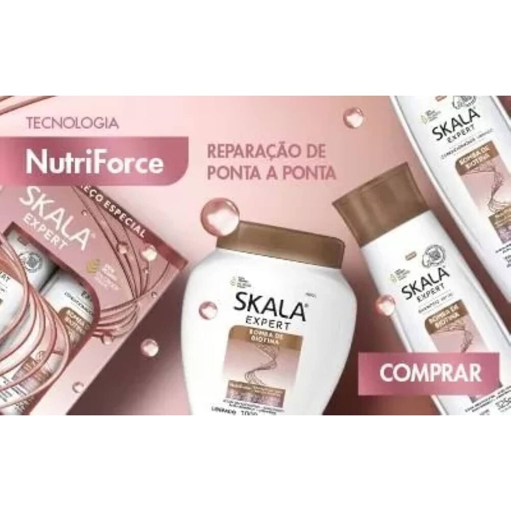 M&aacute;scara Bomba De Biotina 1kg Skala Expert image number 2.0