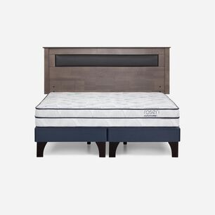 Cama Europea Rosen Autonomy Sky / King / Base Dividida + Respaldo