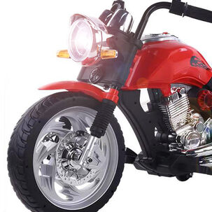 Moto A Batería Chopera Mc004 Roja Bebesit