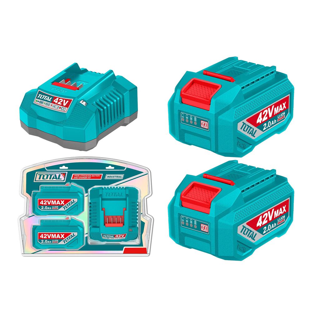 Kit Bater&iacute;a Y Cargador De Bater&iacute;a P42m 42v Total image number 0.0