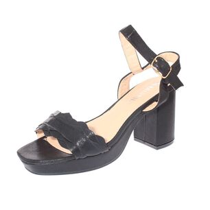 Sandalia Taco Negro Mia Mia Art. 520271black