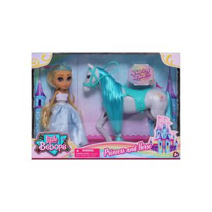 Muñeca Little Bebops 10 Inch Con Caballo Happy Line
