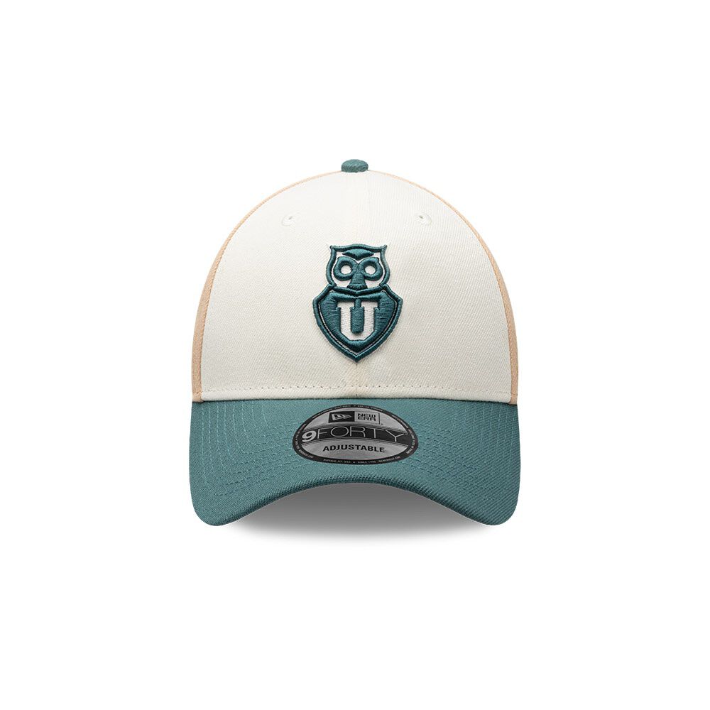 Gorra New Era 9forty Universidad De Chile Futbol Beige image number 1.0