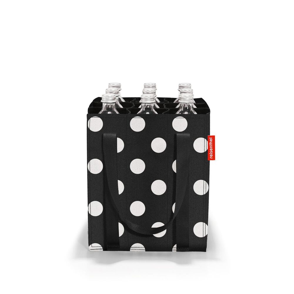 Bolsa Porta Botellas - Dots White image number 1.0