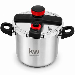 Olla A Presi&oacute;n Kw Oxford 8lt Acero Inoxidable Triple V&aacute;lvula