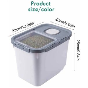 Contenedor De Alimentos Para Mascota Herm&eacute;tico