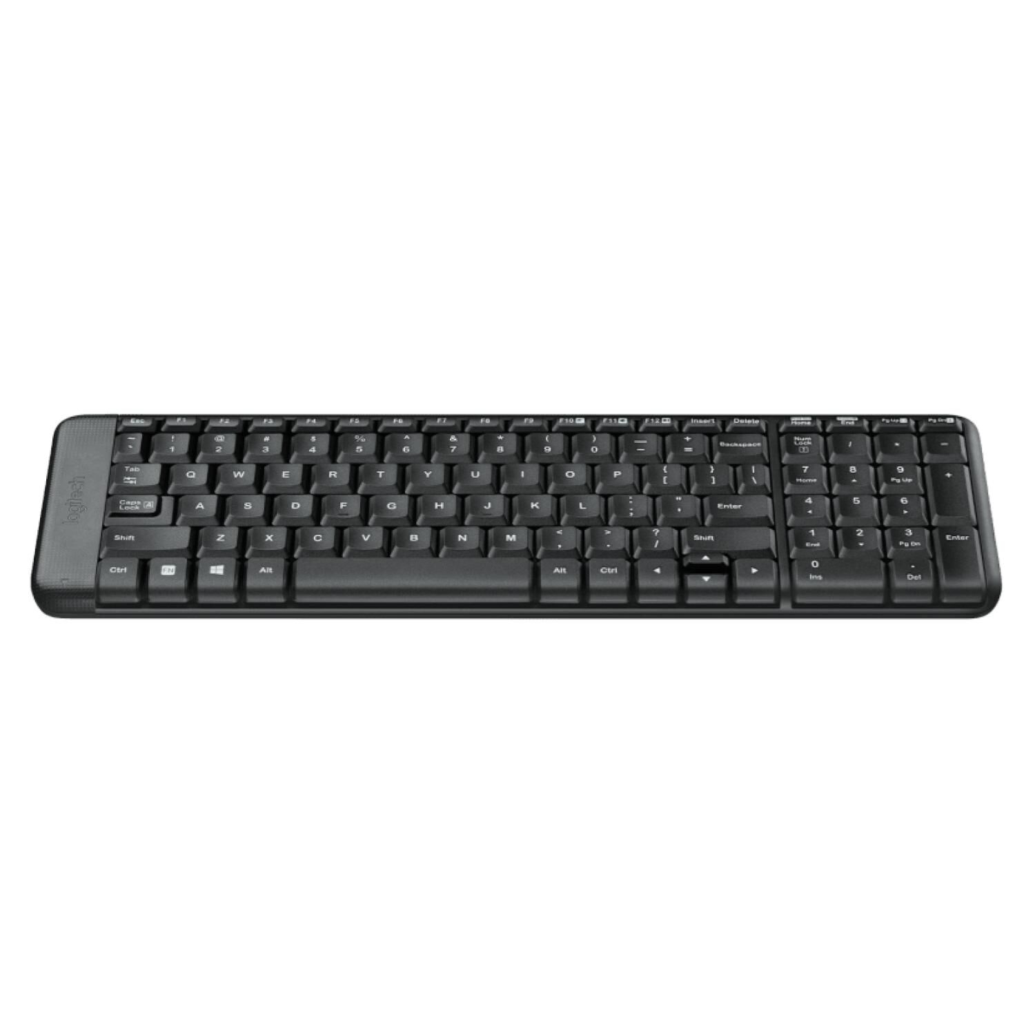Kit Teclado Y Mouse Inalambrico Usb Negro Mk220 image number 0.0