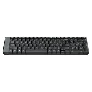 Kit Teclado Y Mouse Inalambrico Usb Negro Mk220