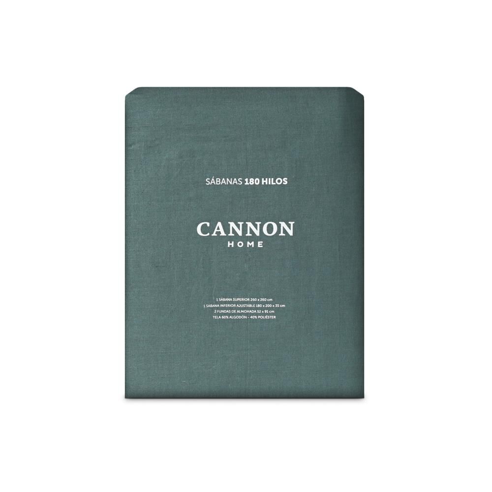 Juego De S&aacute;banas Cannon Rainf / King / 180 Hilos image number 3.0