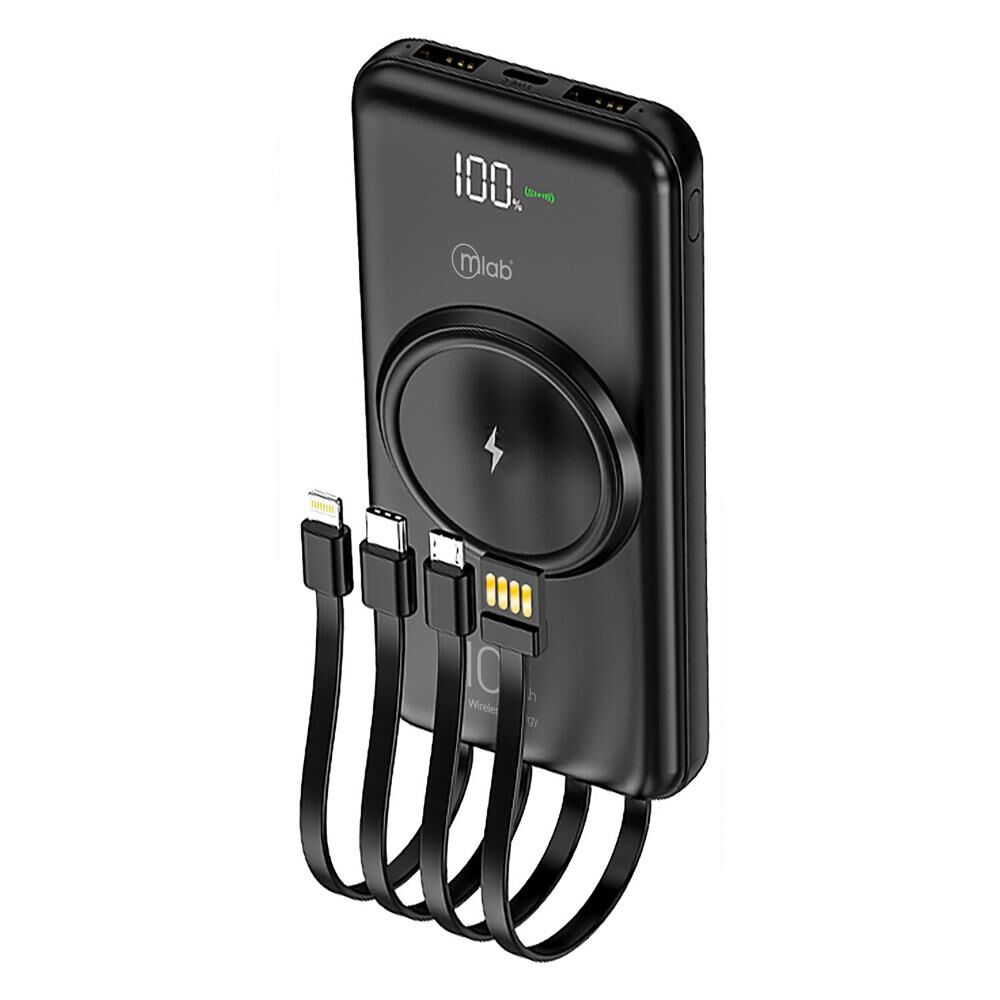 Power Bank 6.1 Wireless Energy 10 Mah Mlab image number 1.0