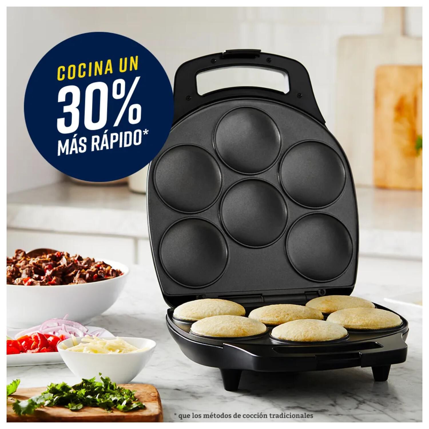 Tosty Arepa 6 Arepas 1200w Antiadherente Oster image number 2.0
