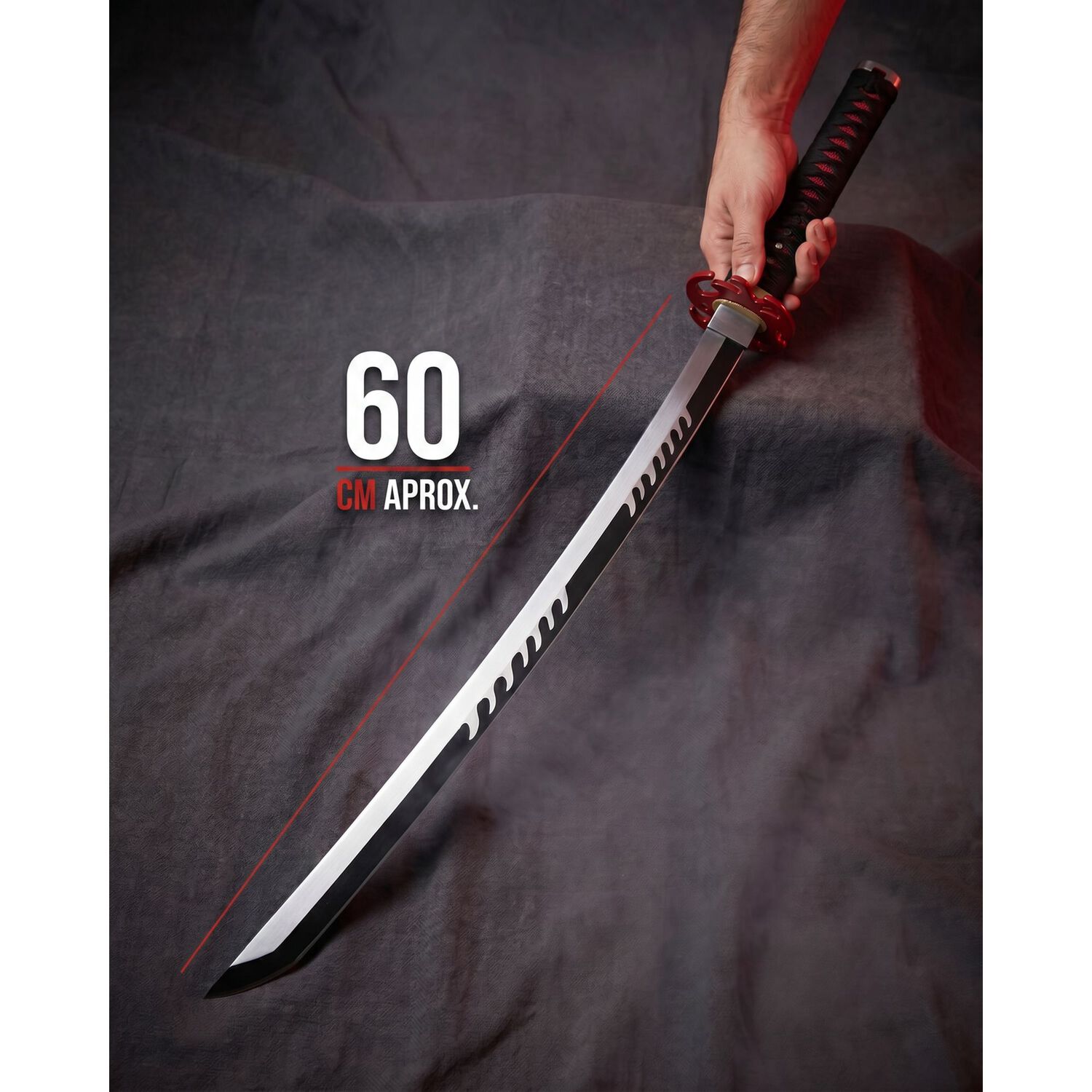 Cosplay Espada Kamado Tanjiro Fuego Kimetsu No Yaiba image number 5.0