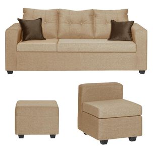 Juego De Living Muebles Alarcon Y Ma Antonella / 5 Cuerpos