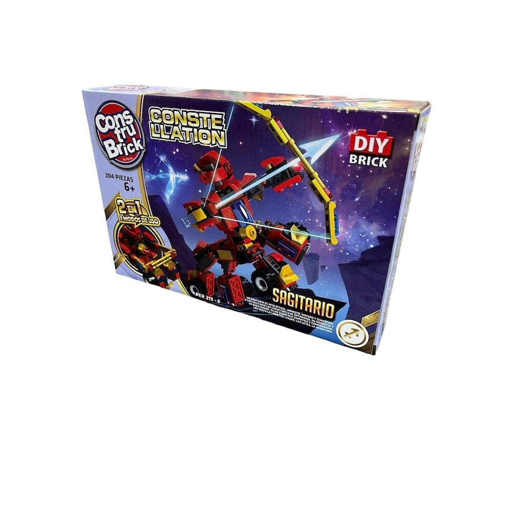Juego Bloques 2 En 1 Construbrick Constellation 142-204 Pcs image number 0.0