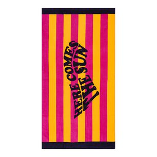 Toalla De Playa Casaideal Lines Sun 27 / 80x160 Cm