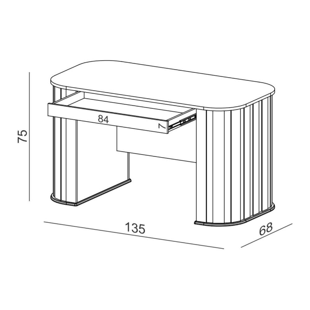 Escritorio Roca Blumenau / 1 Caj&oacute;n image number 2.0