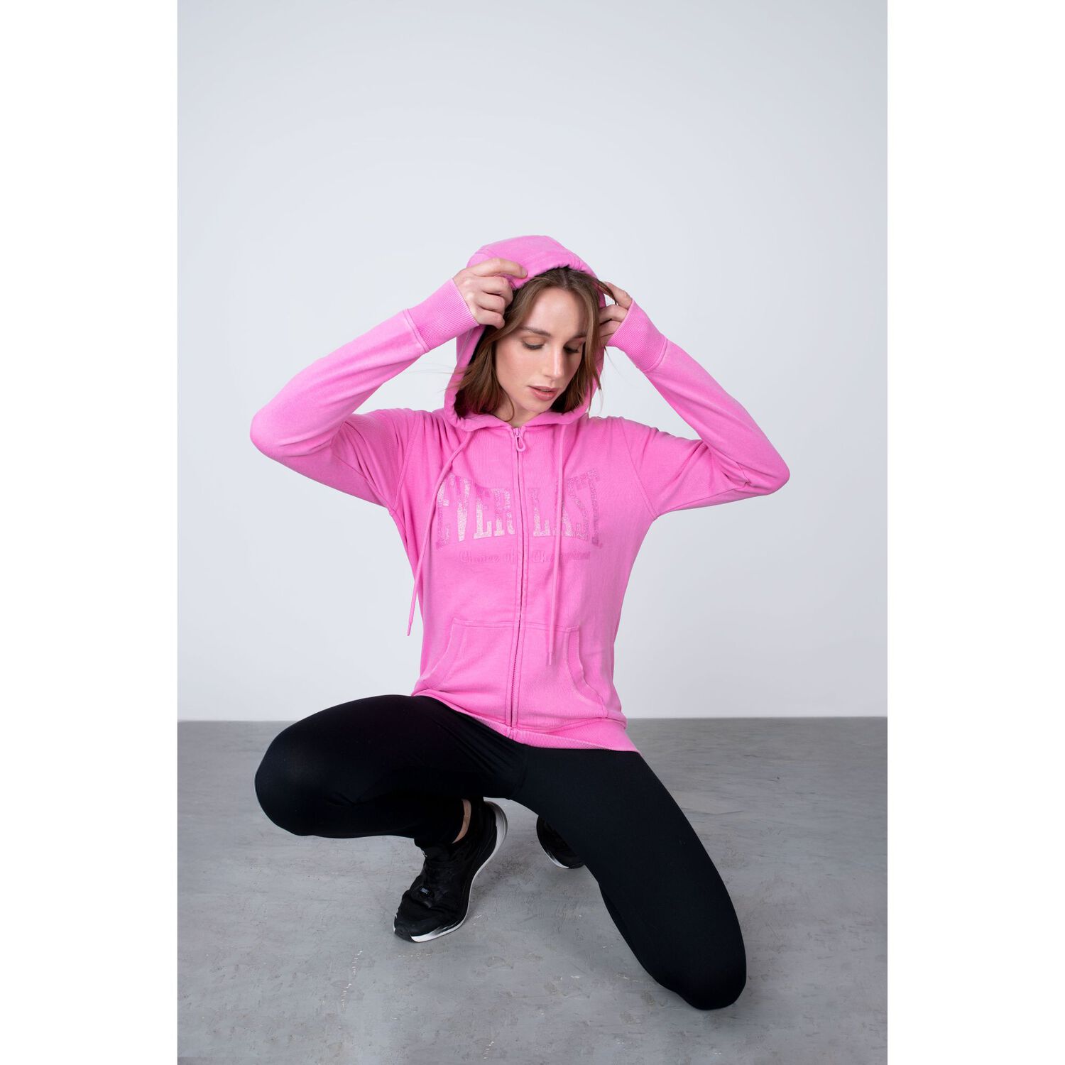 Chaqueta Hood Classic Melange Everlast image number 4.0