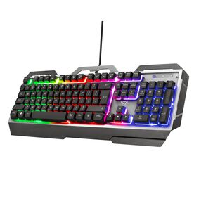 Teclado Gamer Trust Torac Gxt 856 Rgb Multiplataformas Anti-ghosting