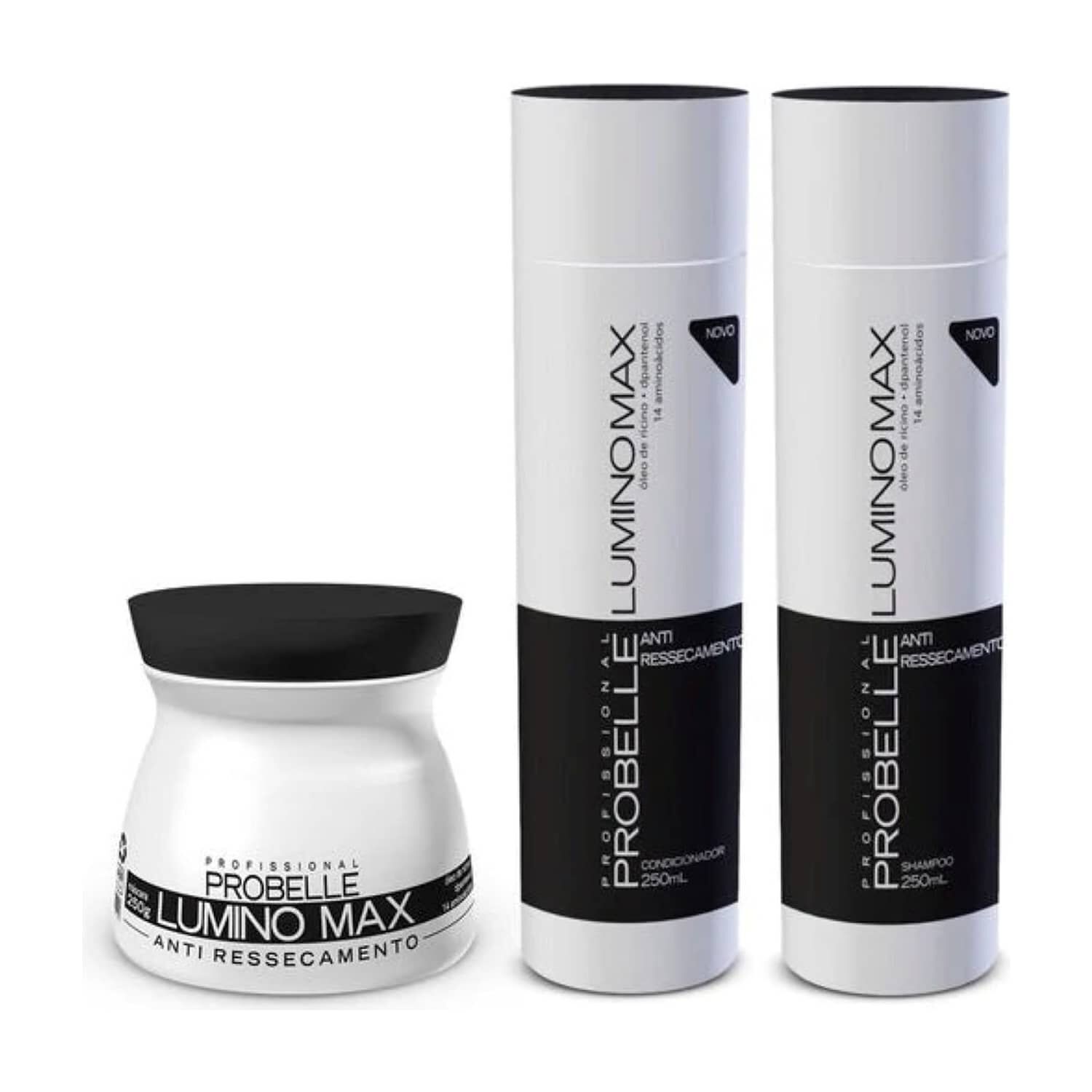 Shampoo Antiresecamiento Lumino Max 250ml Probelle image number 1.0
