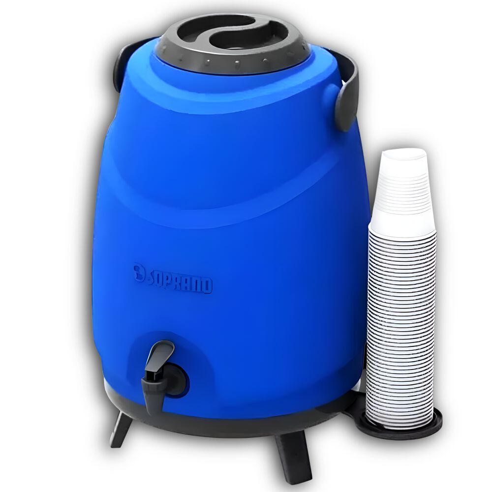 Maxi Termo 12 Litros Soprano Azul Para Agua Fria Y Caliente image number 12.0
