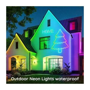 Tira Led Neon Rgb 5m Usb Musical Control Remoto Y App Ip67 Rgb