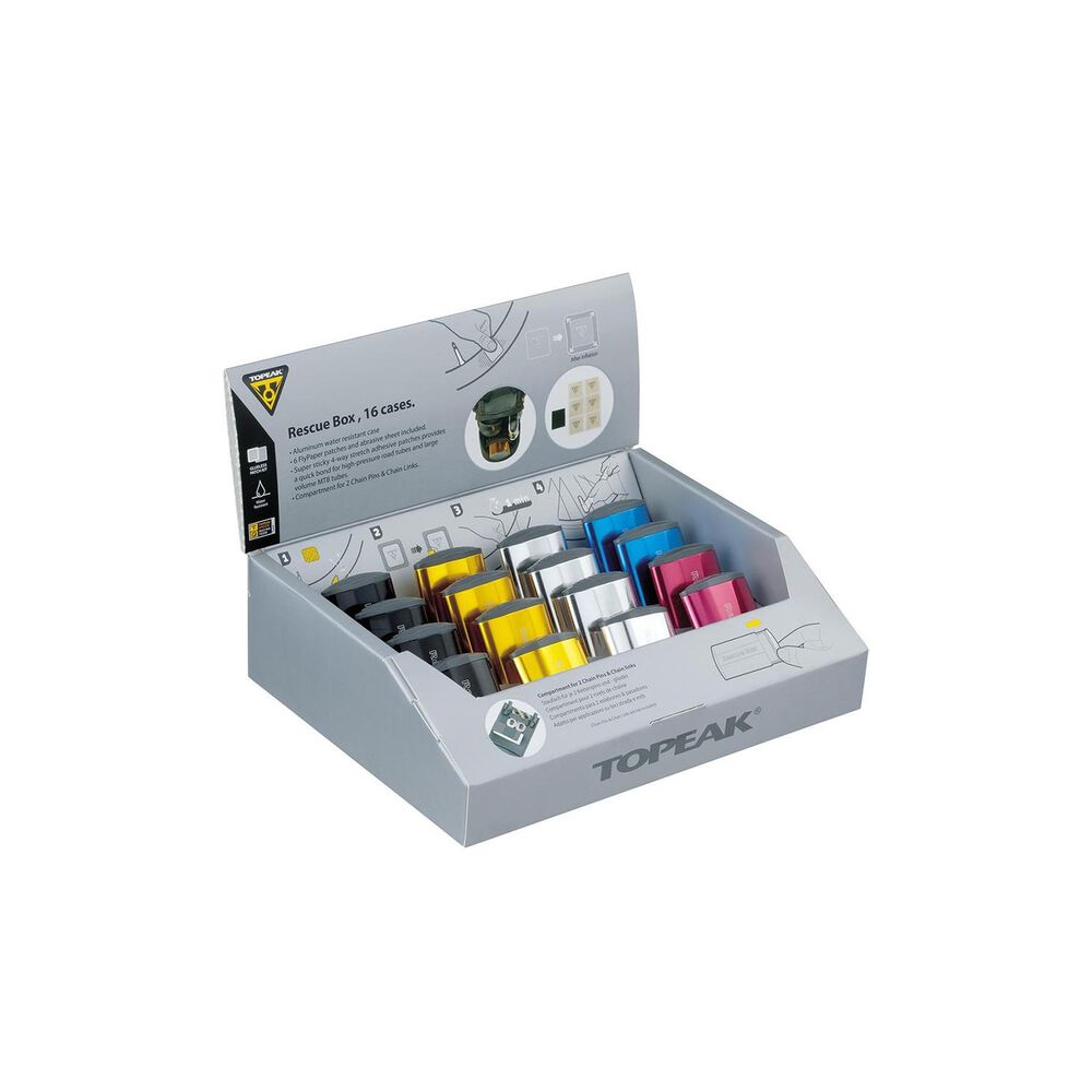 Kit Topeak Metal 6 Parches Autoadhesivos Lija image number 2.0