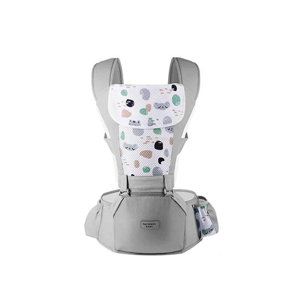 Portabebé Ergonómico Asiento Multifuncional 6 En 1 Gris image number 5.0