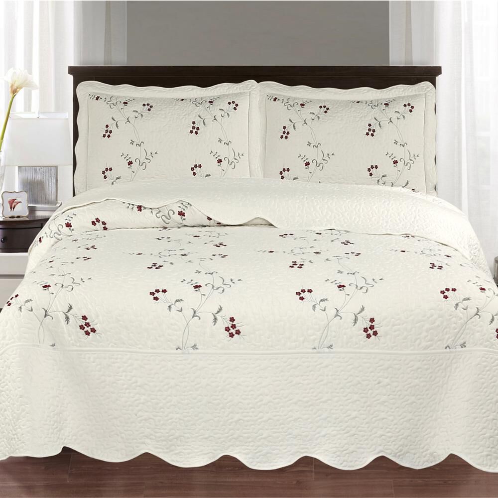 Quilt Andes Bordado Toronto Gris image number 2.0