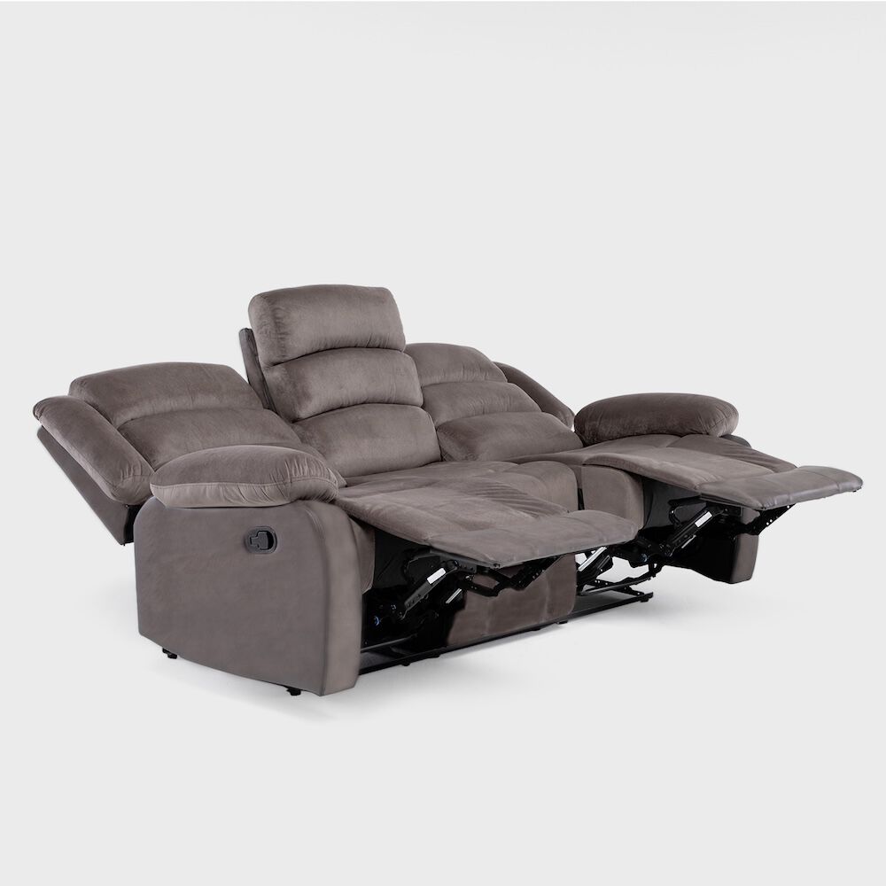 Sof&aacute; 3 Cuerpos Reclinable Moderno New Martell image number 4.0