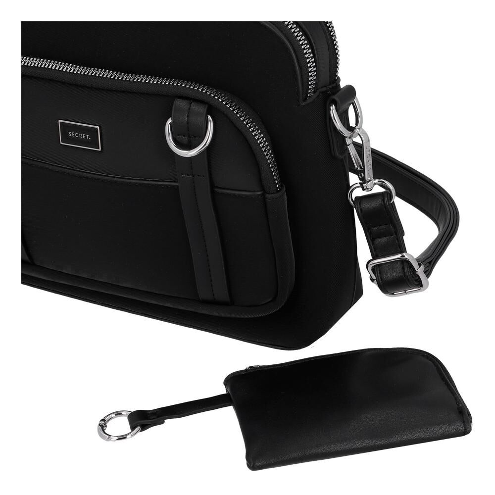 Bandolera Secret Burgos St6 S Negro image number 5.0