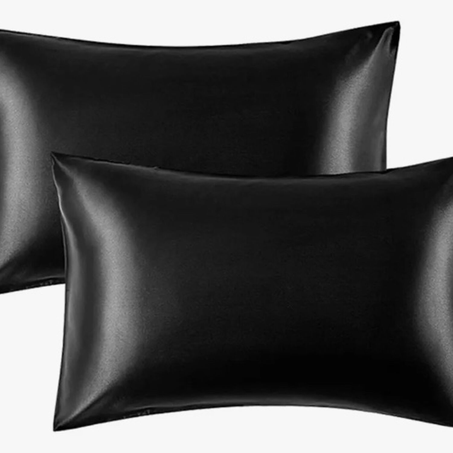 Funda Almohada Satin 76cm Negro image number 0.0