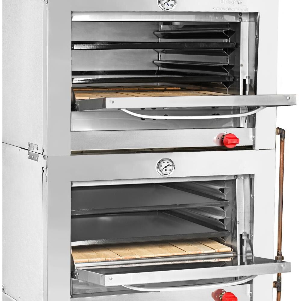Horno Semi Industrial Ticgas 2 Cámaras 65 X 65/gas Natural/300 Litros image number 2.0