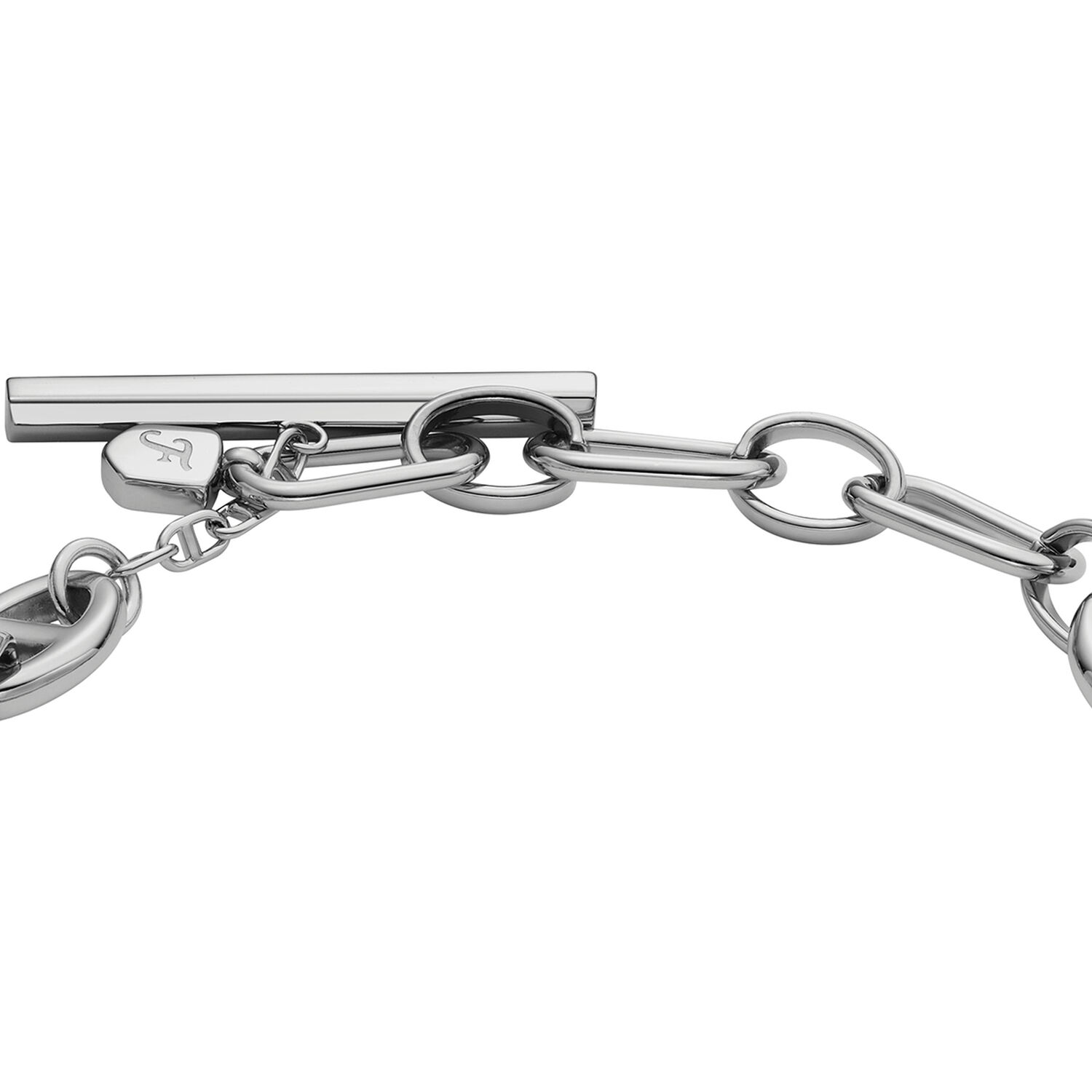 Pulsera Fossil Ja7244040 Plateado Mujer image number 3.0