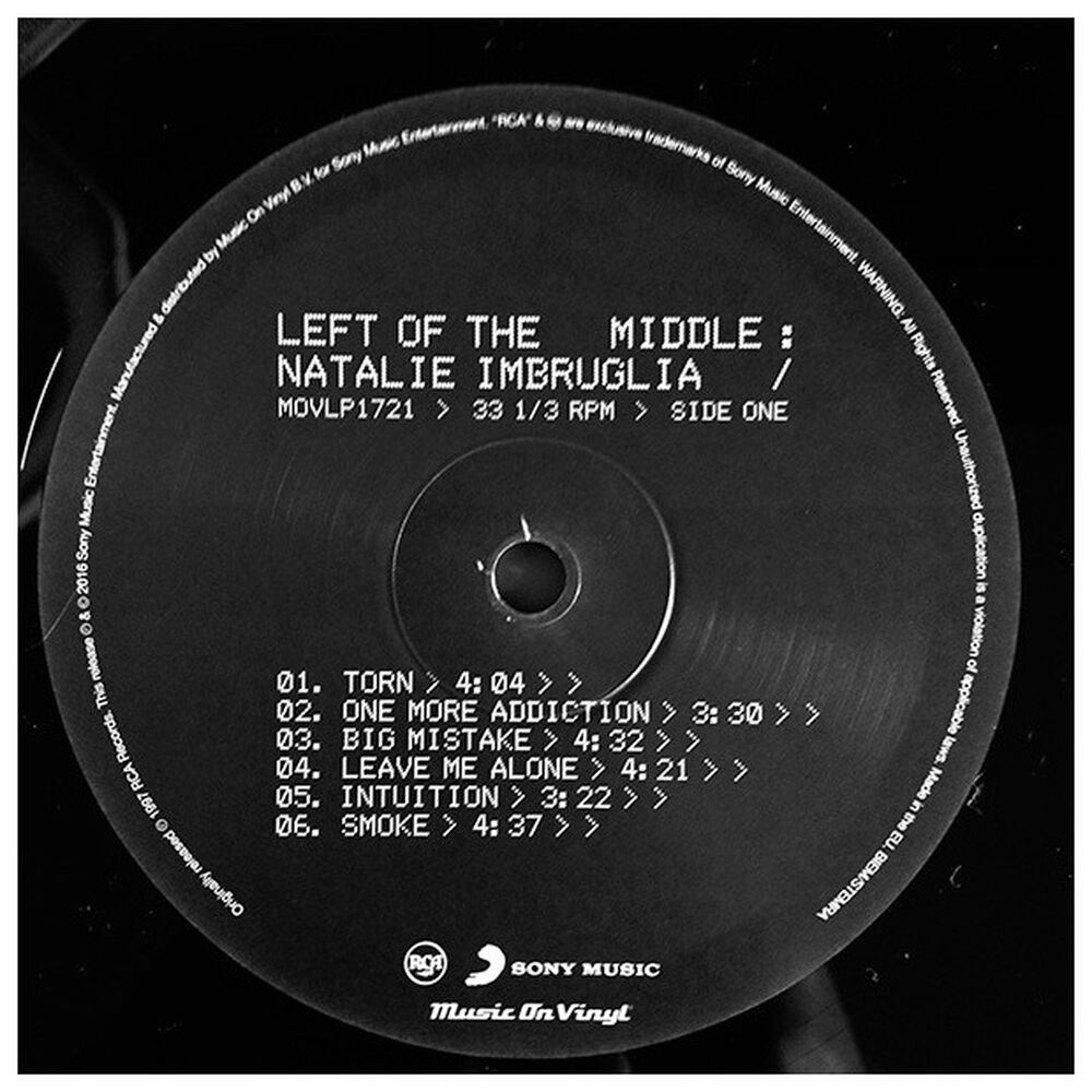 Natalie Imbruglia - Left Of The Middle | Vinilo image number 2.0