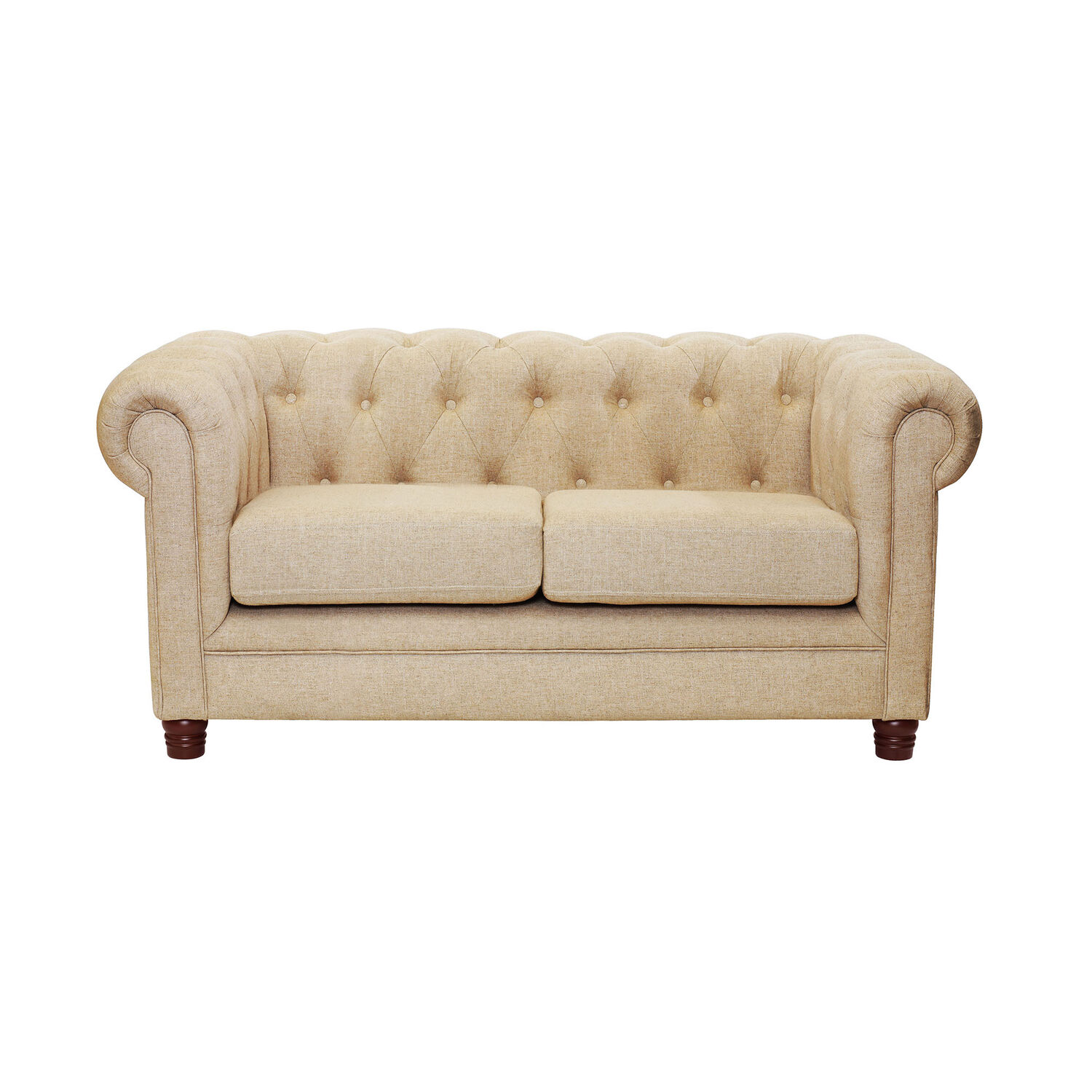 Sofa Florencia 2 Cuerpos Lino Natural image number 0.0
