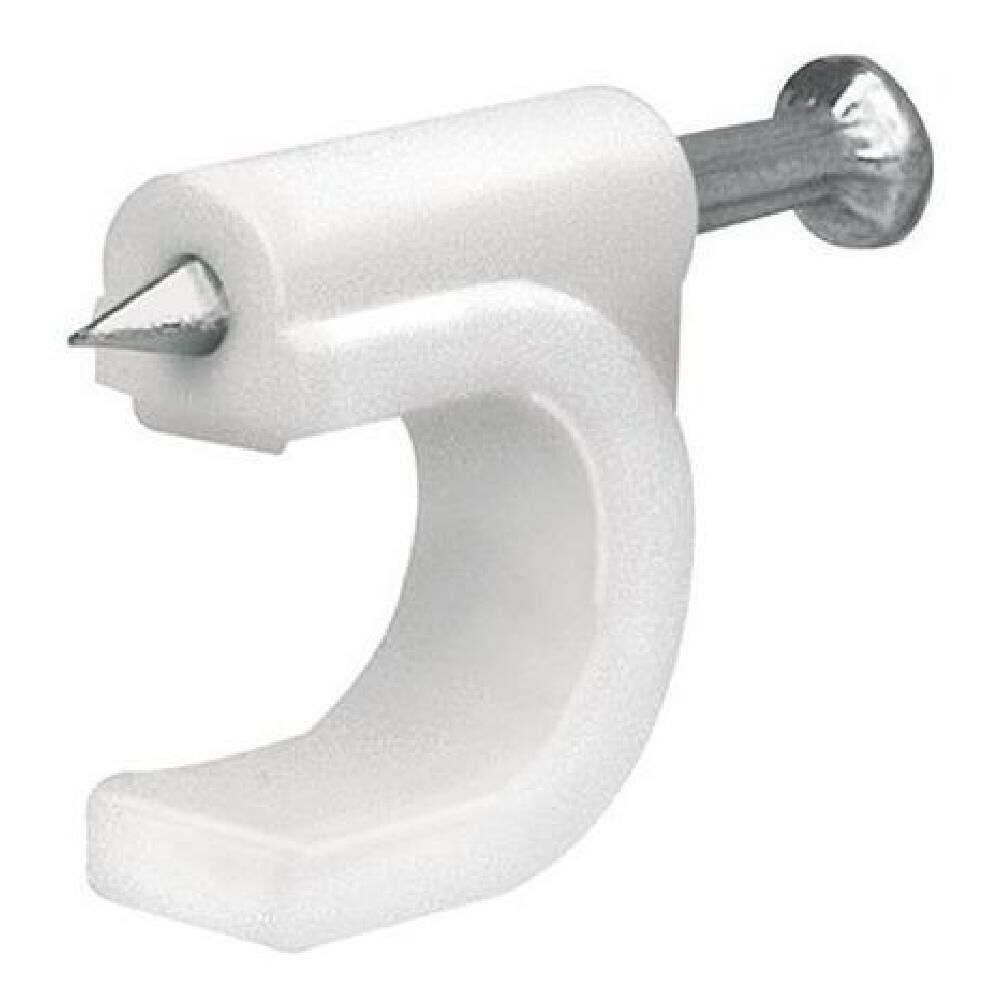 Grapas Grampas Para Cable 6mm Con Clavo Volteck 20unidades image number 3.0