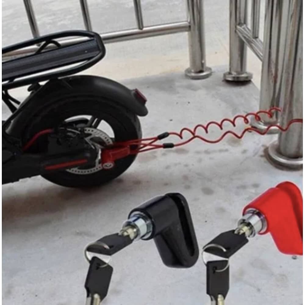 Candado Para Disco De Freno Con Espiral image number 2.0