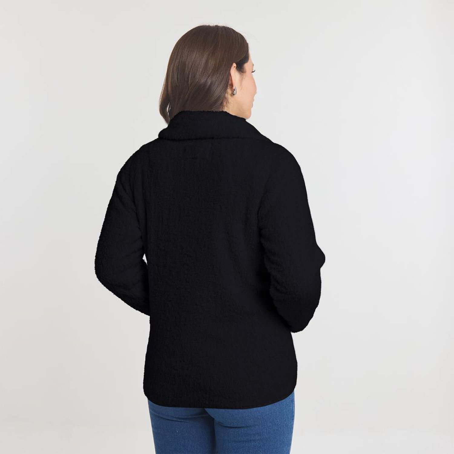 Poler&oacute;n Polar Fleece Manga Larga Cuello Alto Mujer Geeps image number 1.0