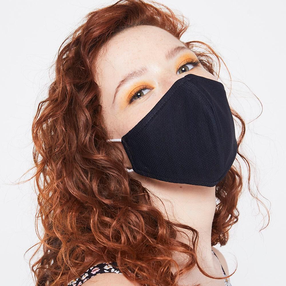 Mascarilla Mujer Freedom Black image number 3.0