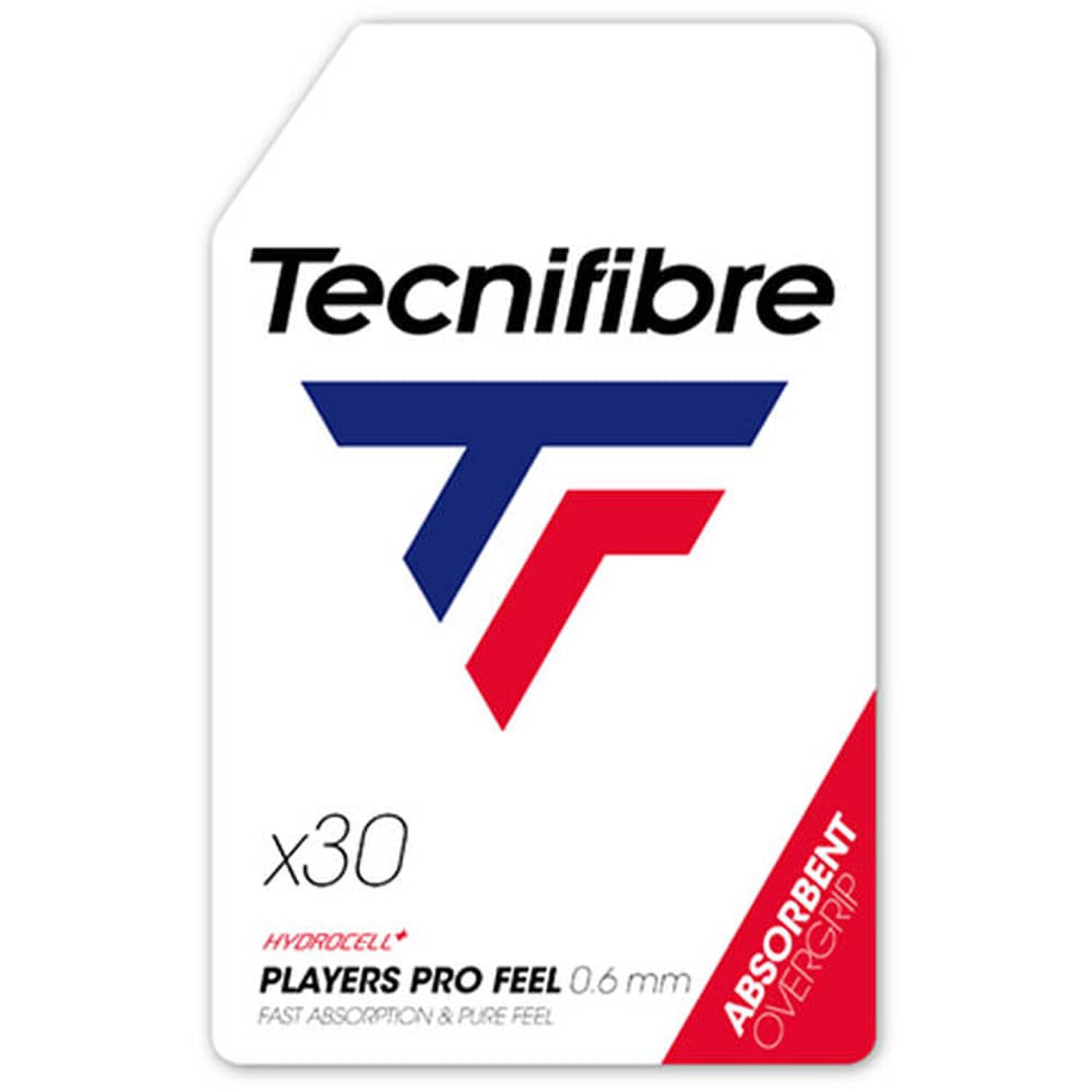 Pack X 30 Overgrip Tecnifibre Blanco image number 1.0