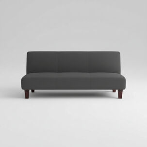 Fut&oacute;n Sof&aacute; Cama 3 Cuerpos Tapiz Genova - Sin Reposabrazos (grafito)