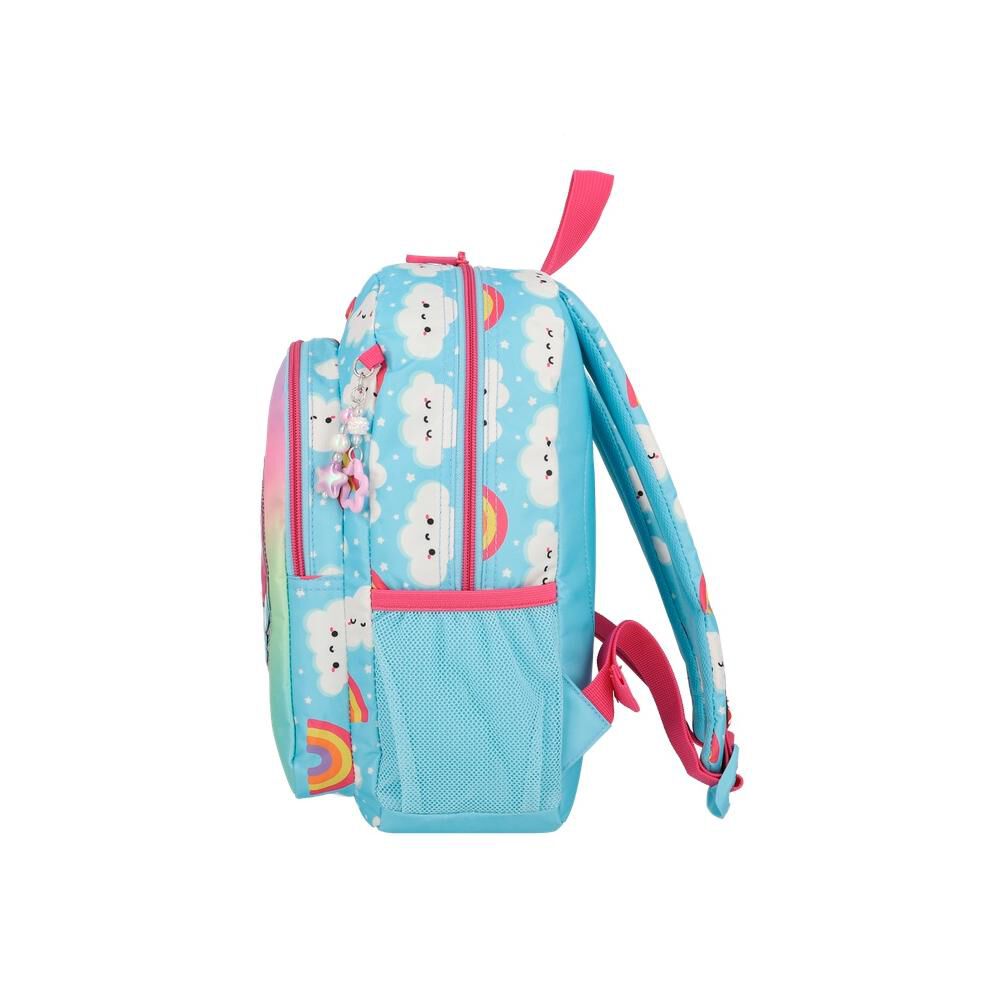 Mochila Xtrem Kinder 6xt Arco&iacute;ris Celeste image number 4.0