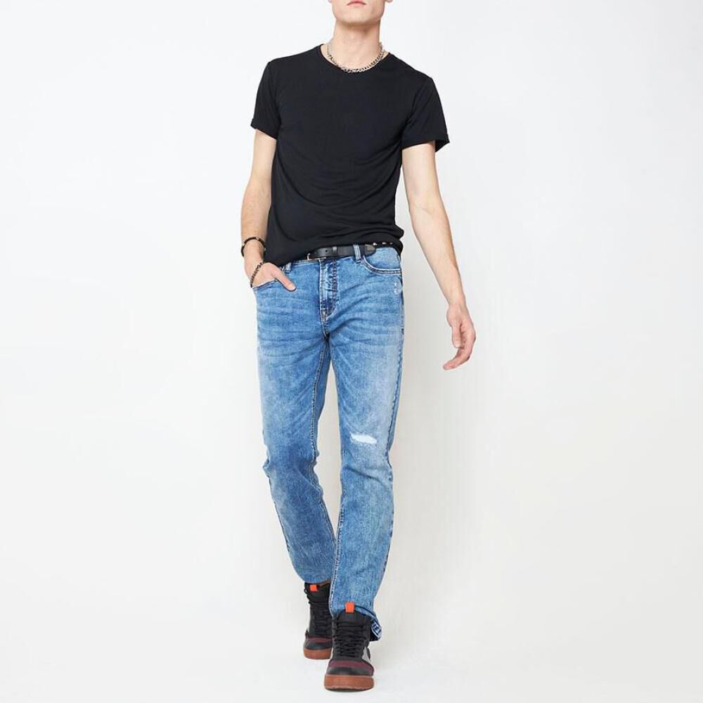 Jeans Slim Hombre Rolly Go image number 1.0