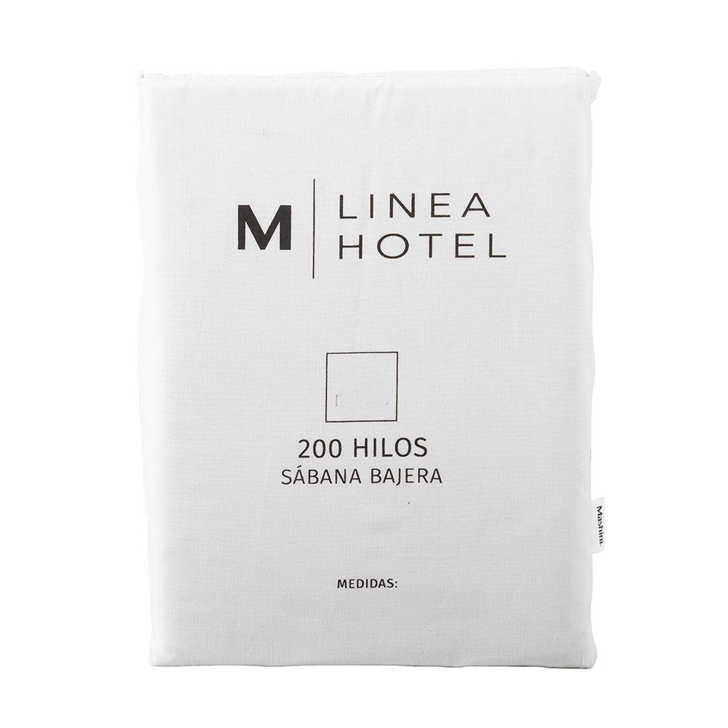 Sabana Bajera Mashini 200 Hilos Super King Blanco image number 2.0