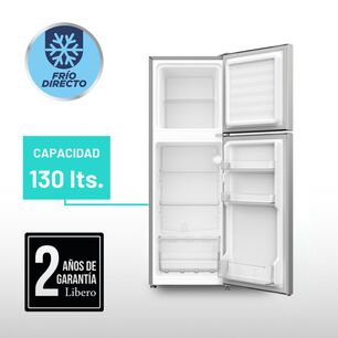 Refrigerador Top Mount Frio Directo 130 Lts Lrt-160dfi Inox