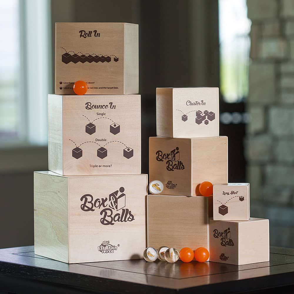 Box N Balls, Juego De Creatividad Fatbrain Toys image number 4.0
