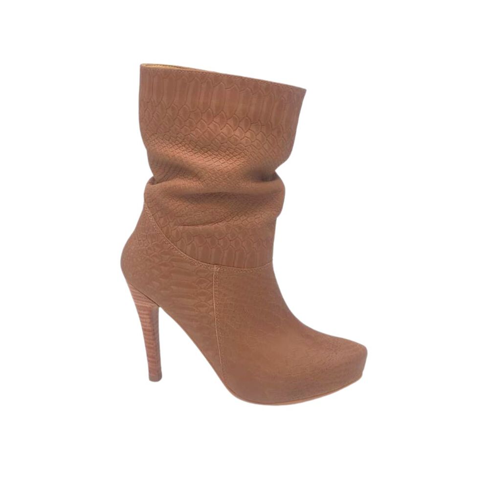 Bota Vilma Camel Cuero Pao Pecados image number 1.0
