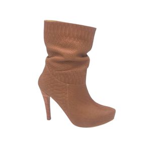 Bota Vilma Camel Cuero Pao Pecados