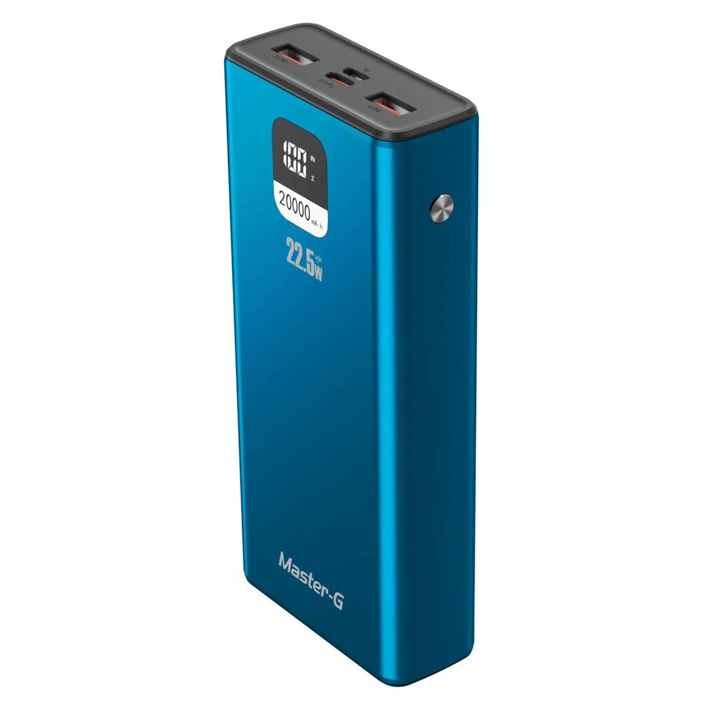 MASTER-G Powerbank Cargador Portatil 20000mah 22.5w Ucp20lpd